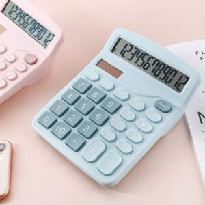 12 Digits Electronic Calculator Desktop Calculators Home Office